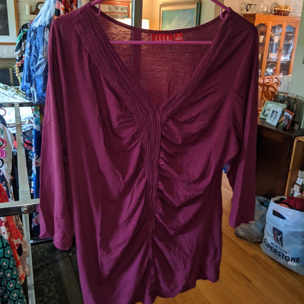 3/4 sleeve plumb  top